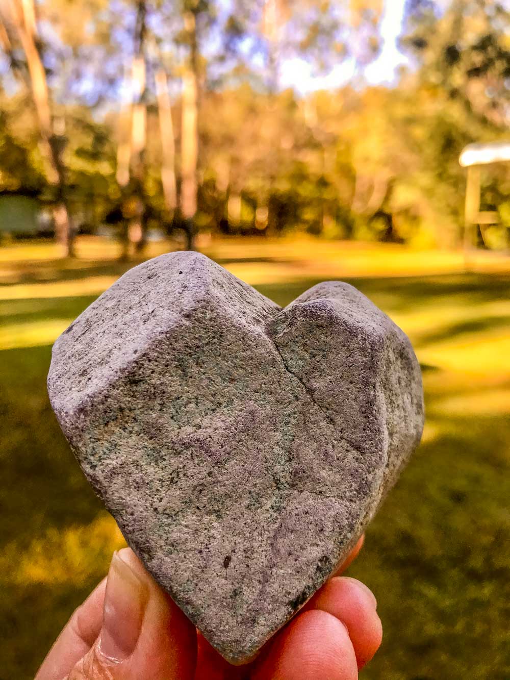 cute little loveheart rock