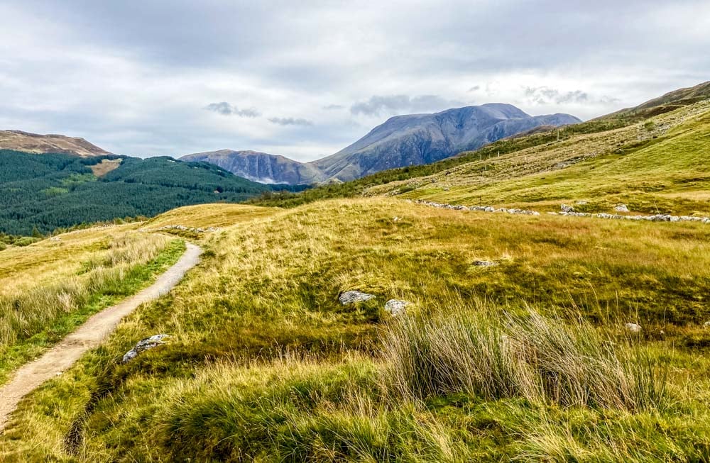 breathtaking scenery on whw scotland