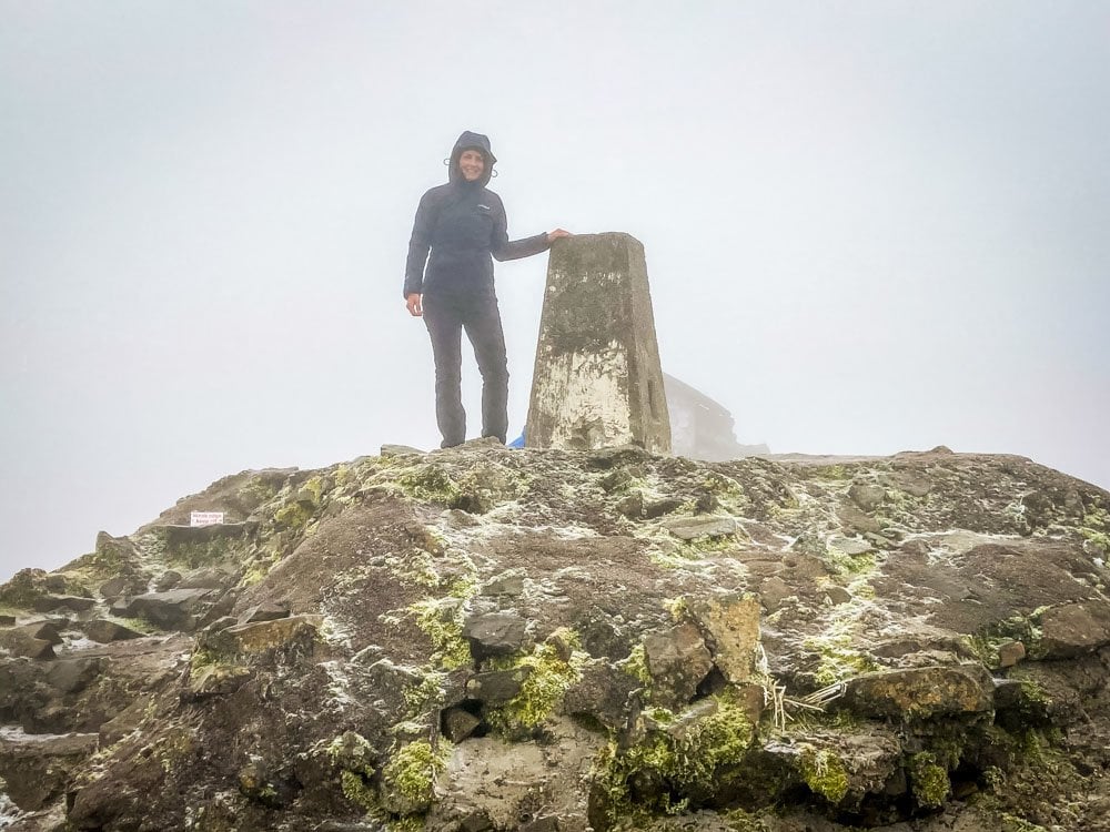 trig point ben nevis