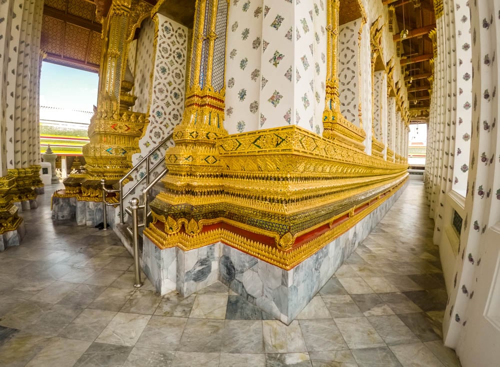 inside a temple