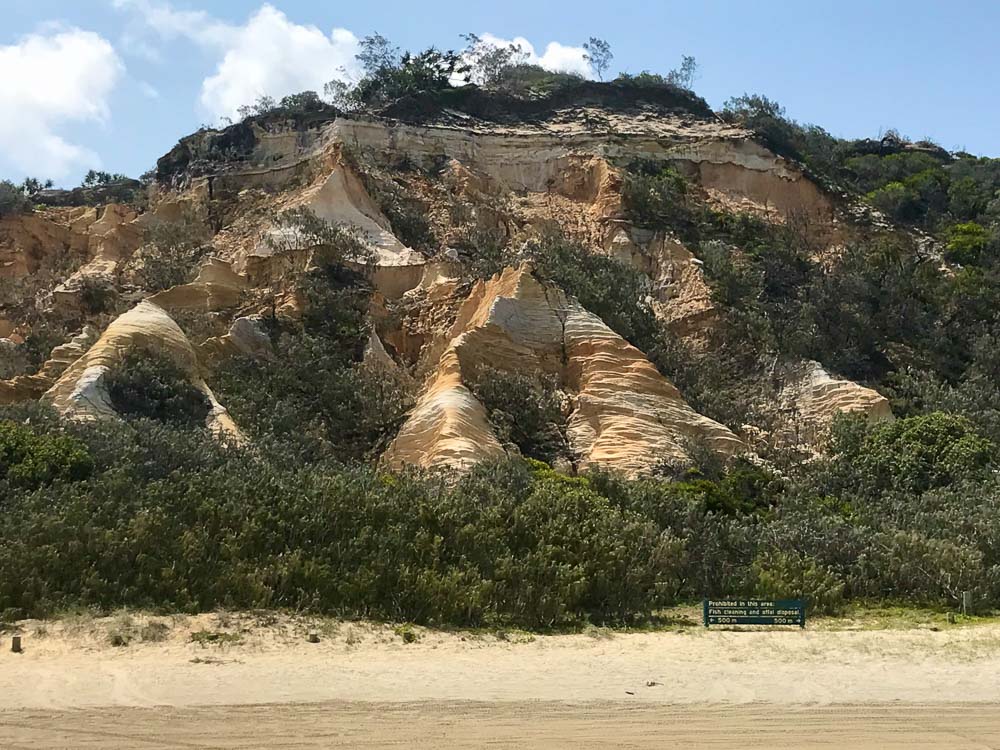 The Pinnacles, also known as Coloured Sands