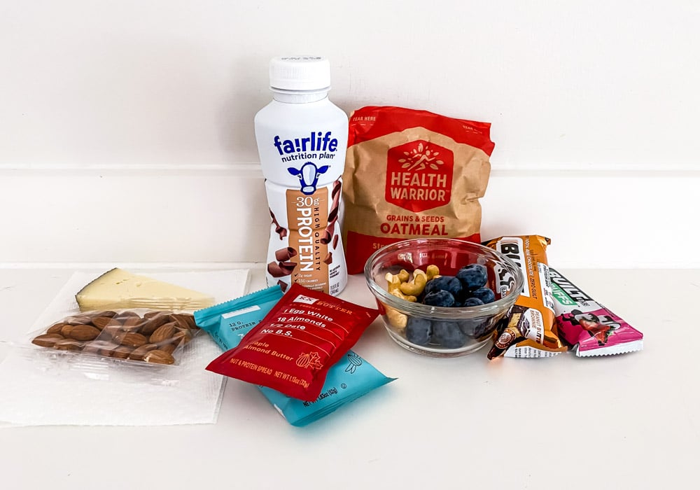 a variety of protein rich and balanced nutritional products