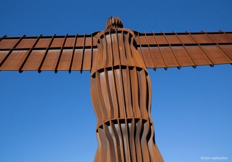 The Angel of the North: standing tall