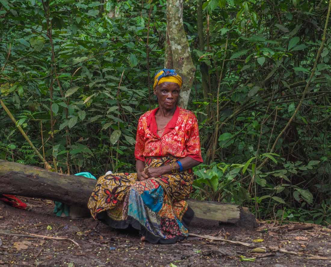 Batwa Pygmy lady