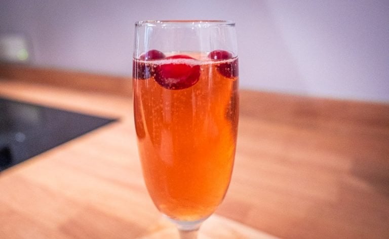 A Christmas Festive Fizz Cocktail Recipe