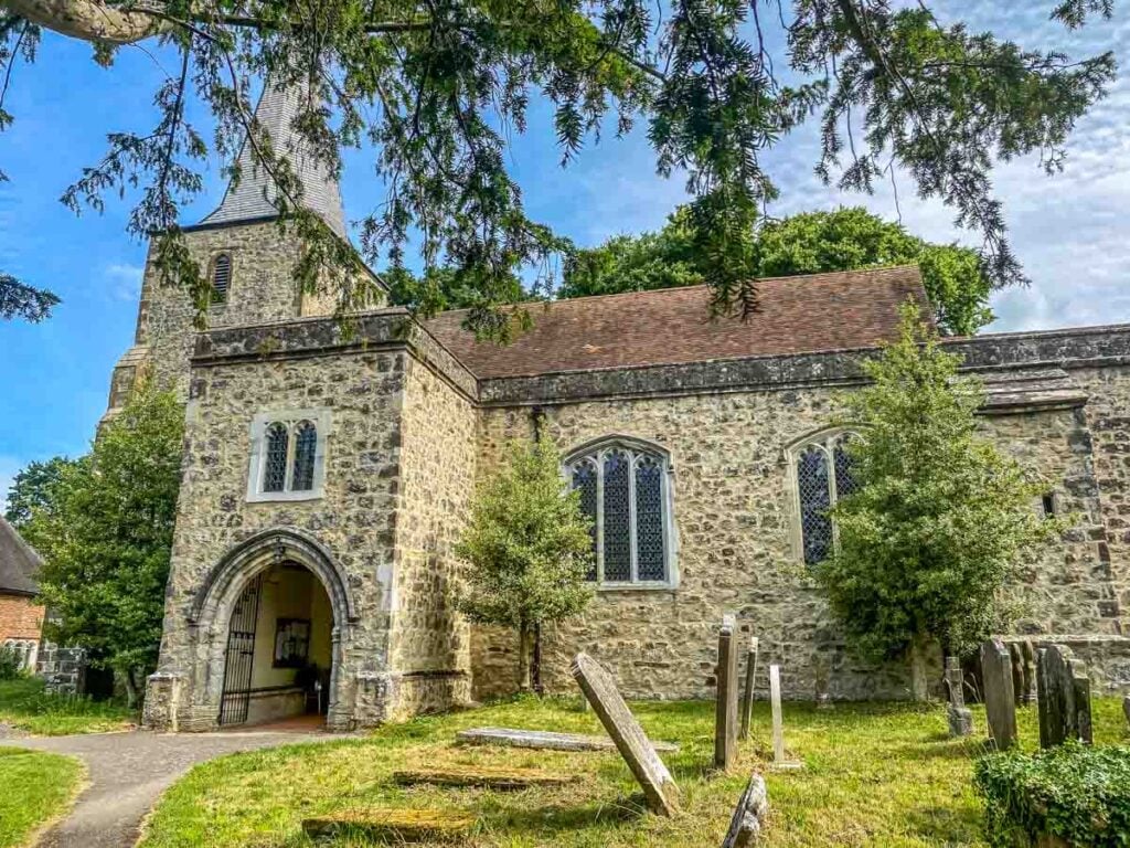 Church front