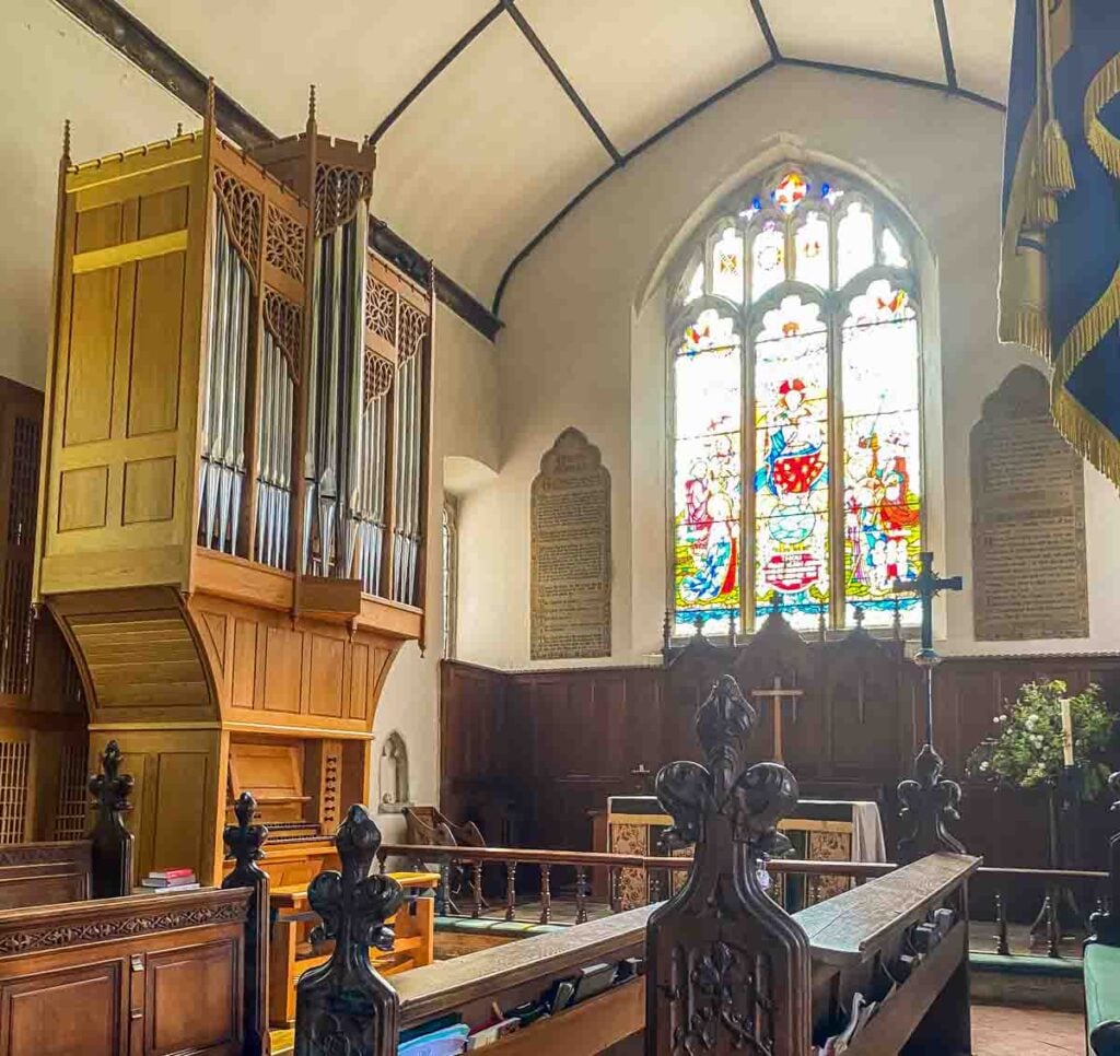 pluckley Church organ