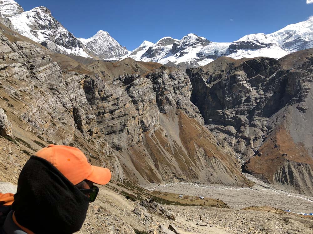 Climing to High Camp