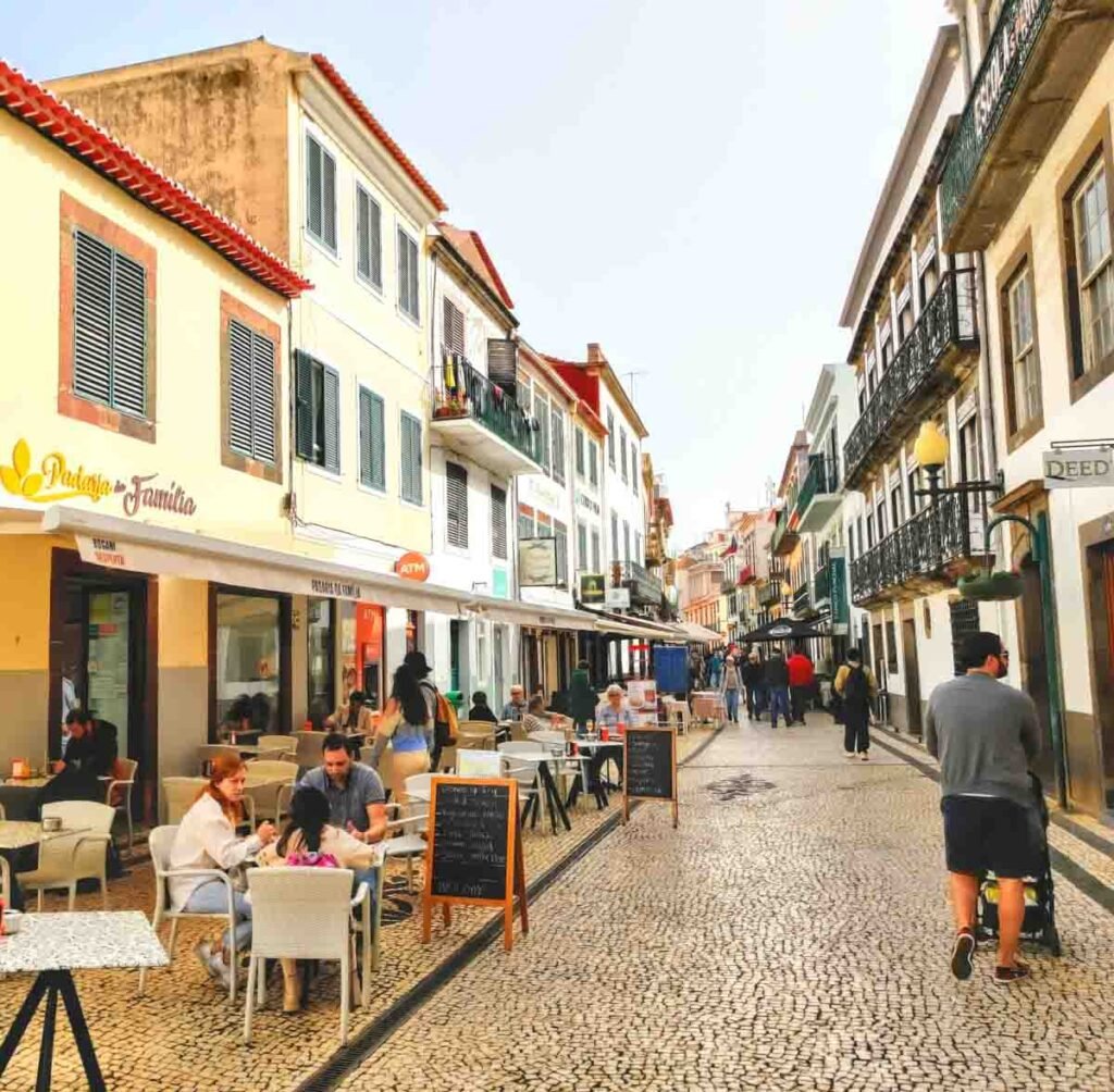 cobbled street funchal