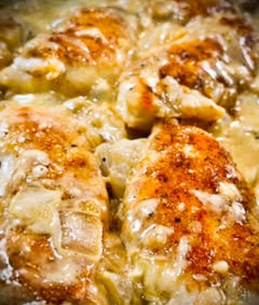 Creamy garlic chicken