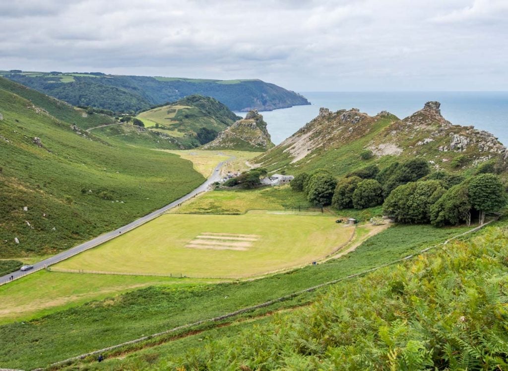 cricket pitch valley of rocks