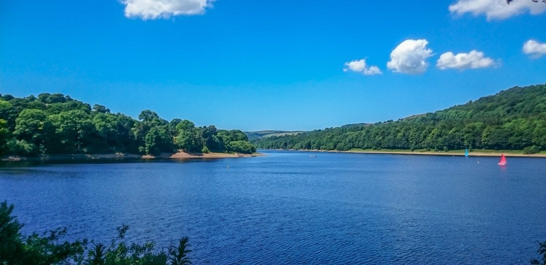 Damflask Reservoir view