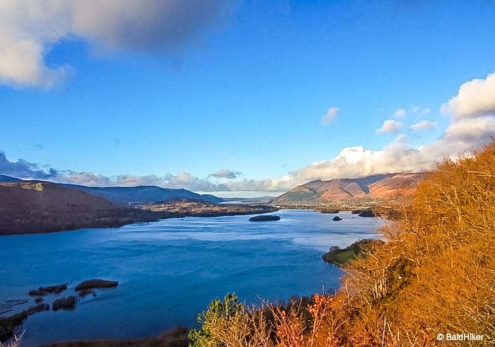 derwentwater with cat bells on the left