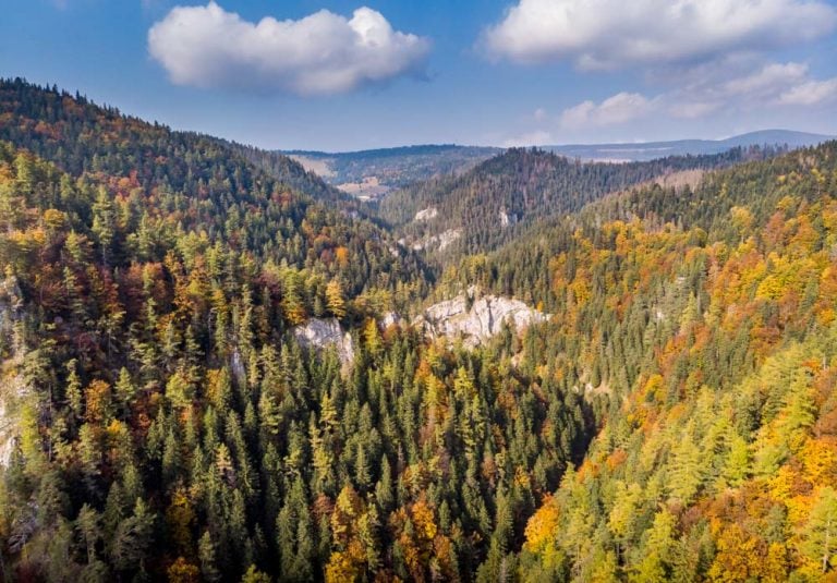 Walk The Kvačianska Valley to The Oblazy Mills, Slovakia