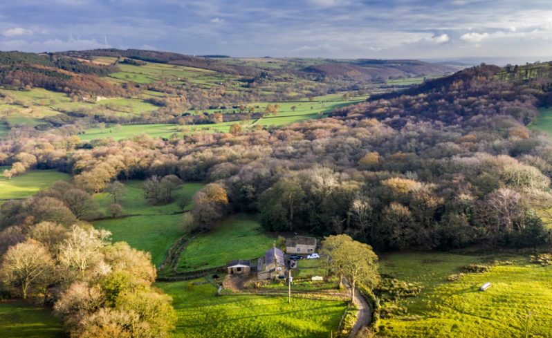 hiking landscape in Yorkshire