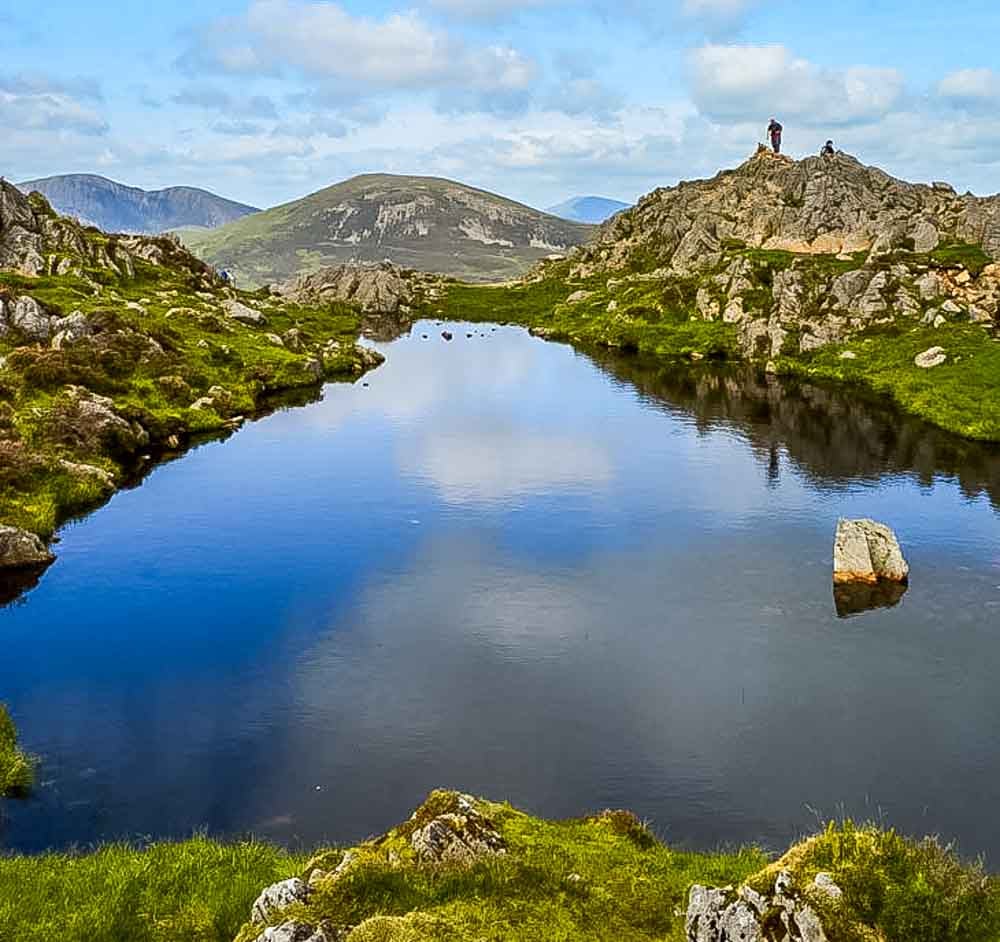 Innominate Tarn on the summit of haystacks