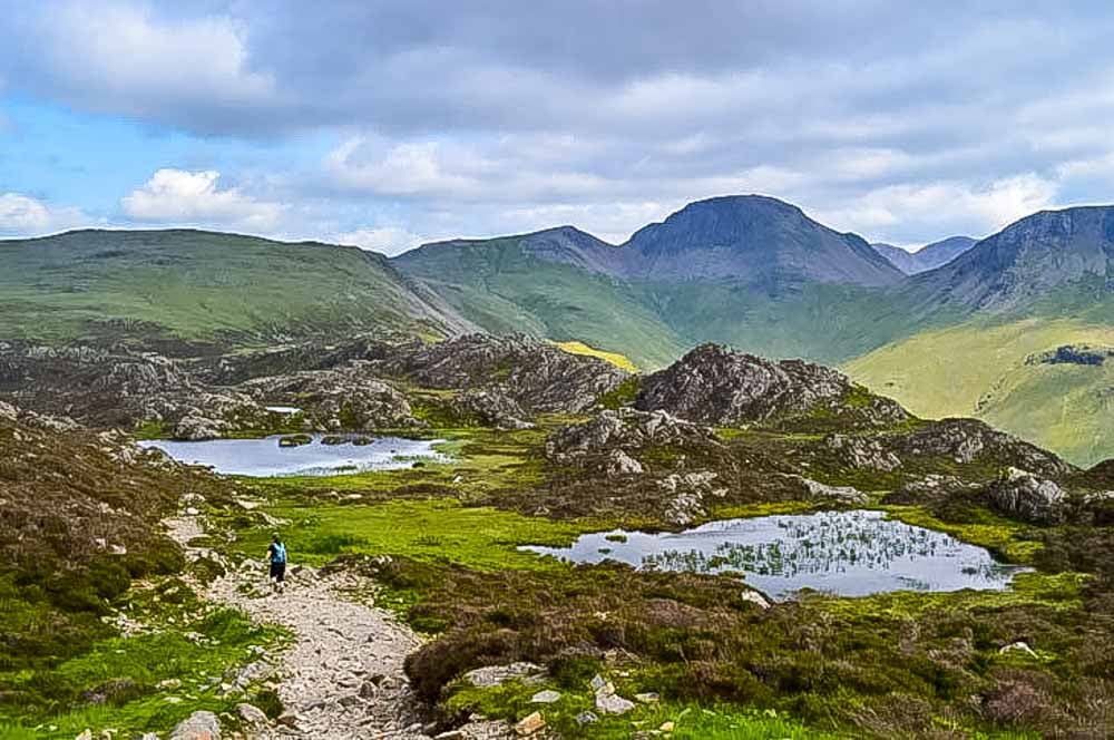 the tarns on haystacks