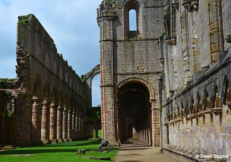 the ruins and archways