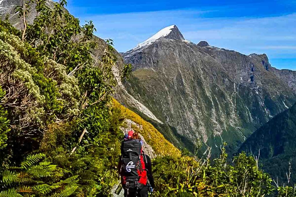 descending into the arthur valley