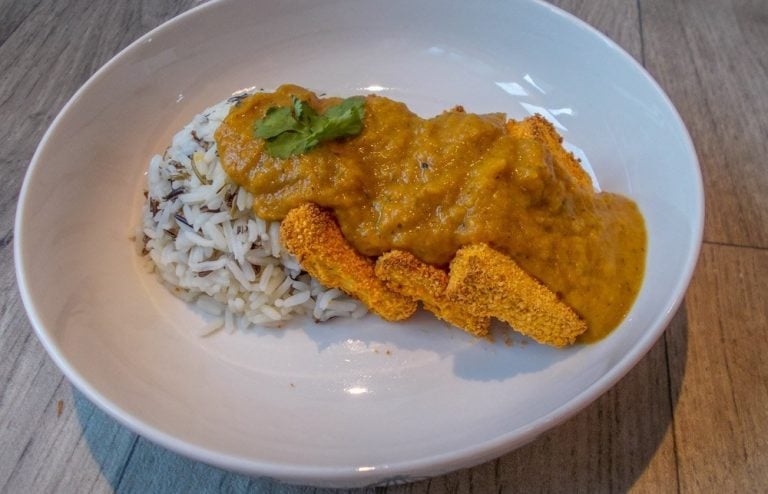 Healthy Vegan Tofu Katsu Curry Recipe