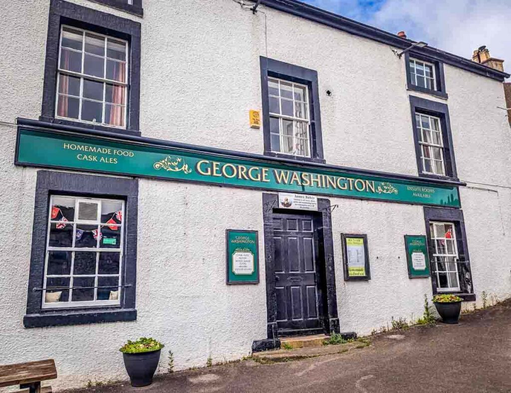 George Washington pub in Warton