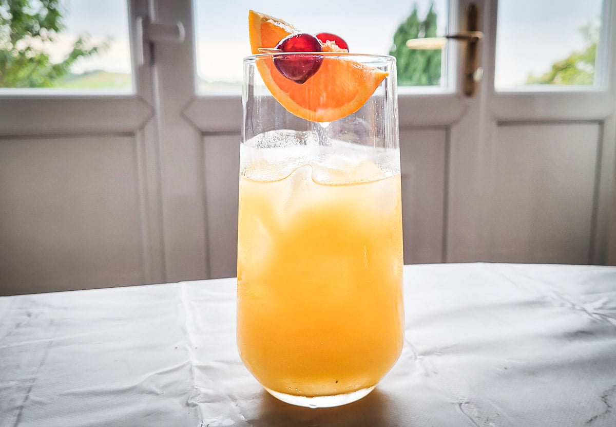 harvey wallbanger in a glass