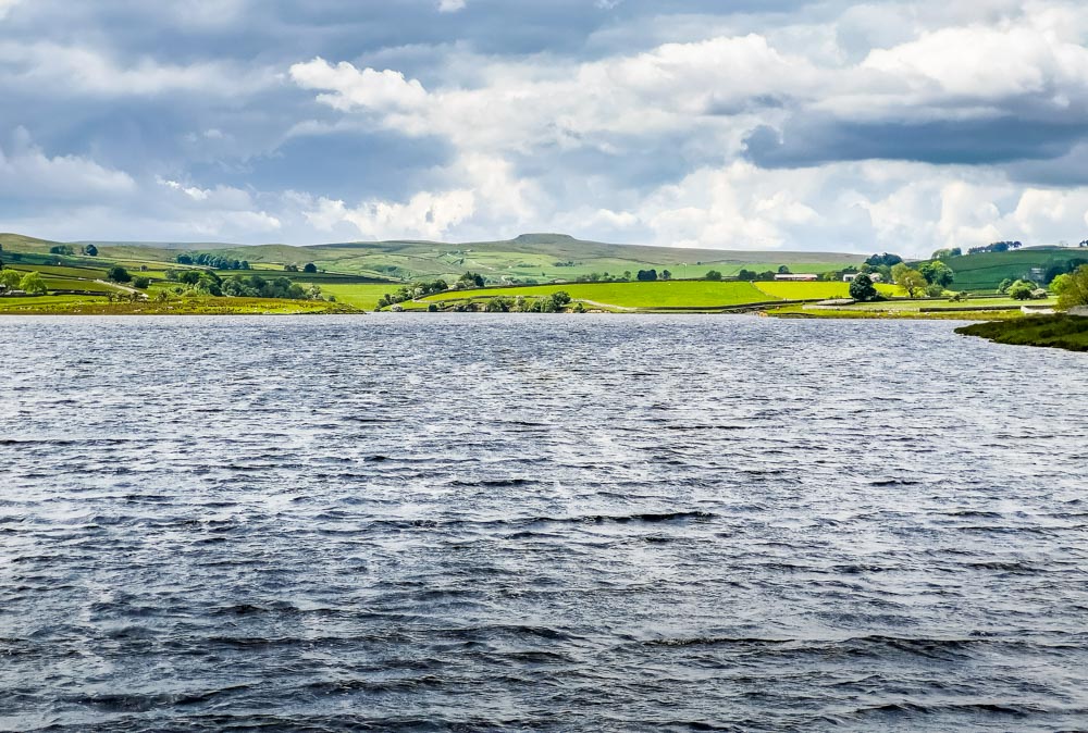 reservoir in the Durham Dales