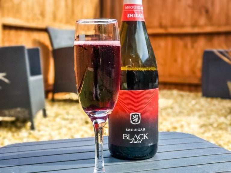 Sparkling Red Wine, McGuigan Black Label Shiraz