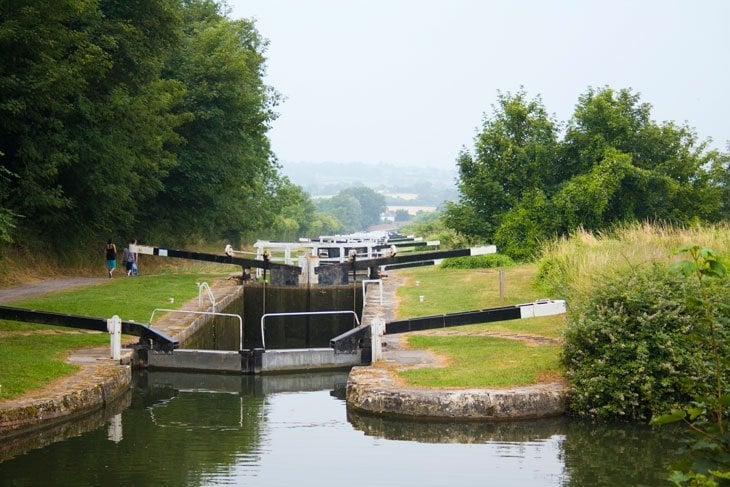 Wiltshire - Walking Along The Kennet and Avon Canal