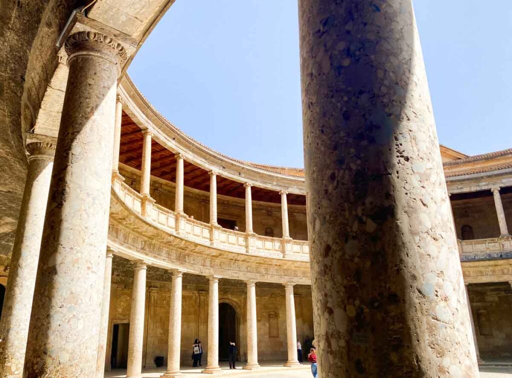 Inside alhambra