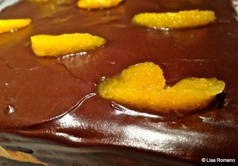 Dark Chocolate And Orange Jaffa Tray Bake