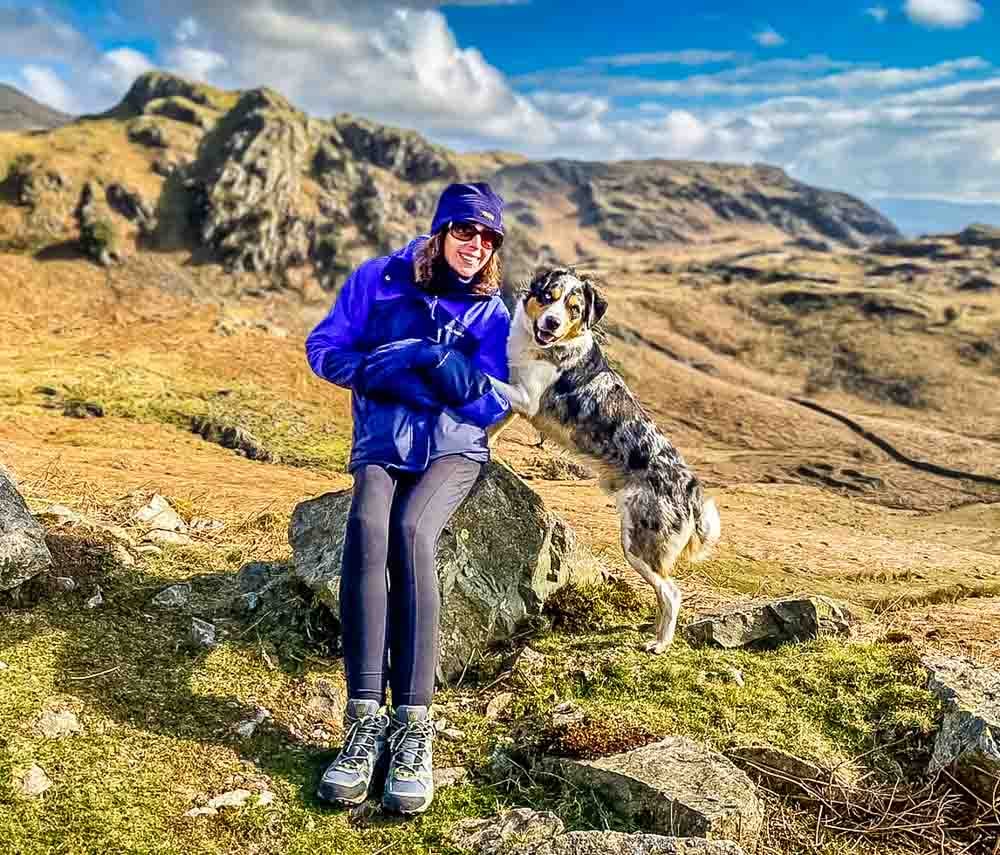 jen phelps and malc on coniston