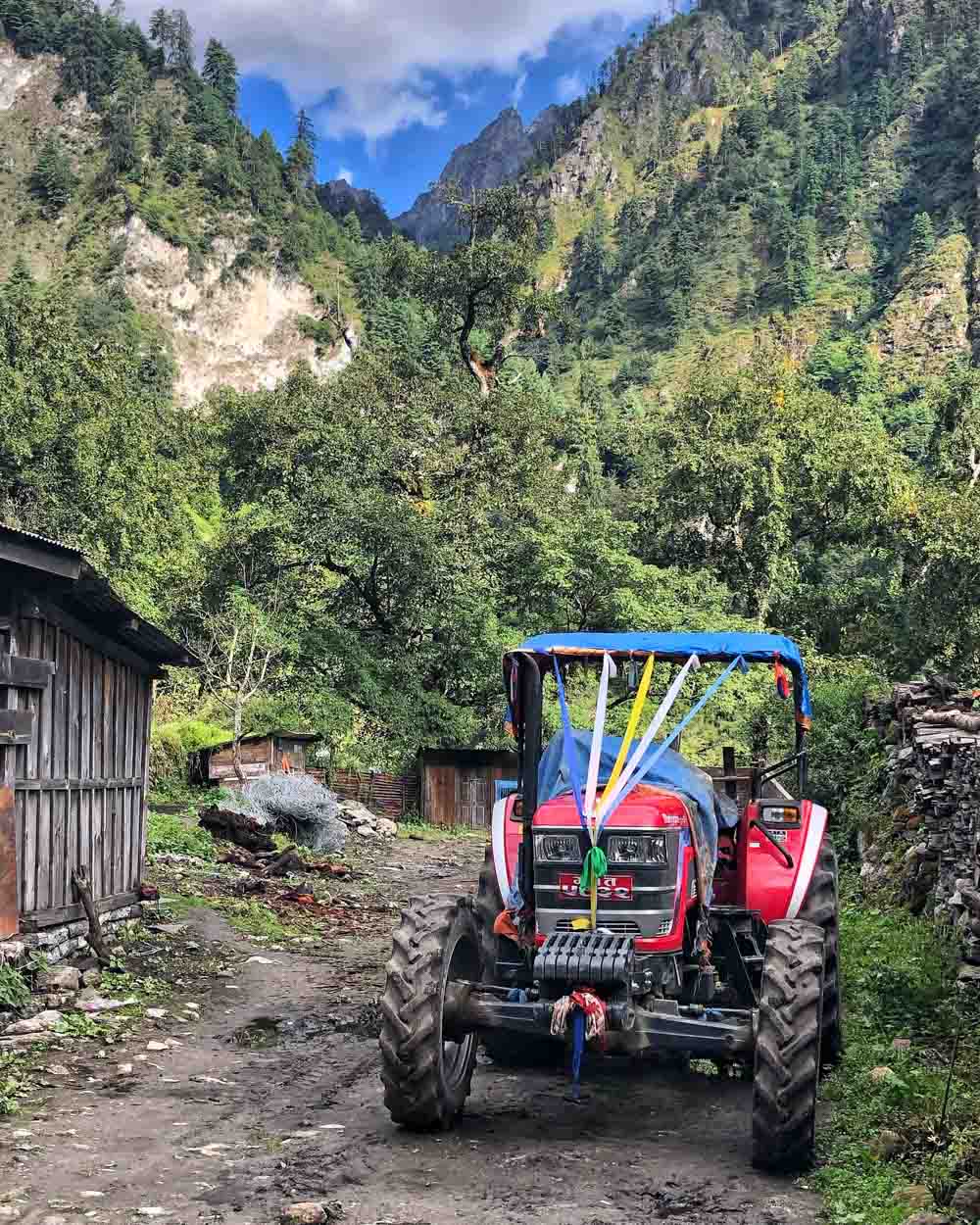 tractor in nepal