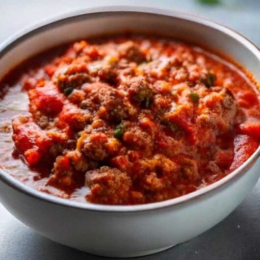 Easy Keto Chili Con Carne