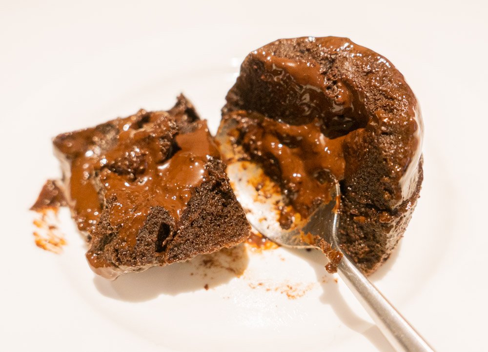 keto chocolate lava cake