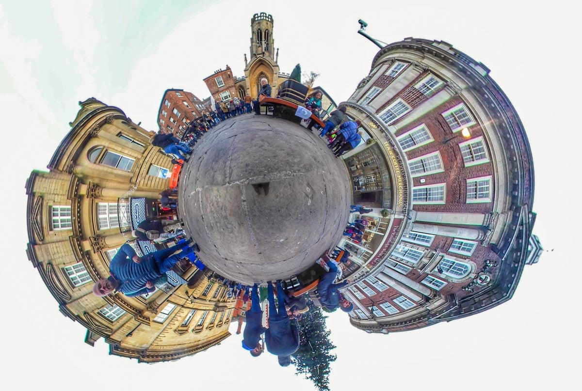 centre of york in 360 degrees