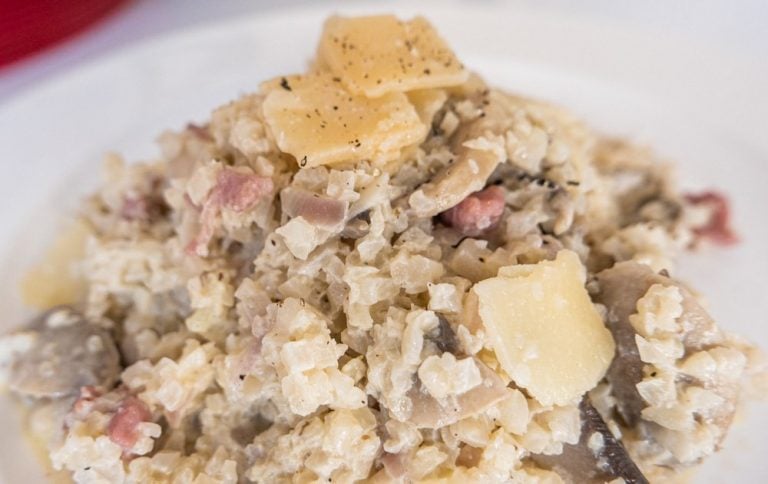 An Easy Creamy Keto Risotto Recipe