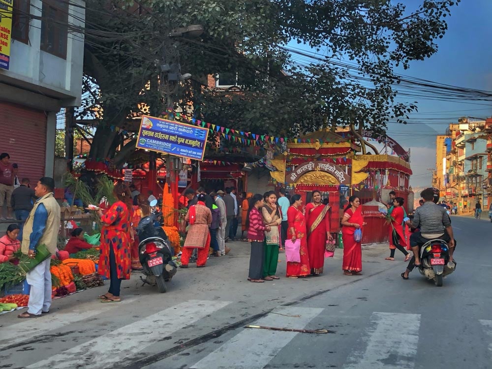 Kathmandu street scene