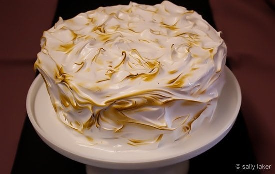 Luscious Lemon Meringue Cake