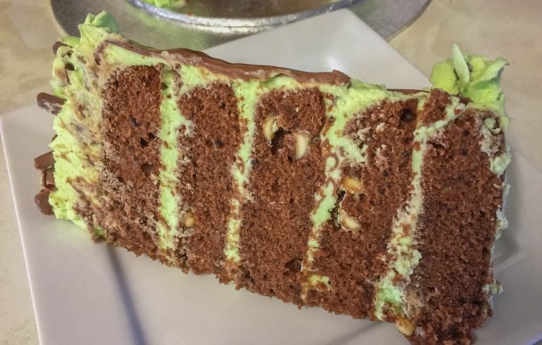 Cool Mint Chocolate Chip Cake Recipe