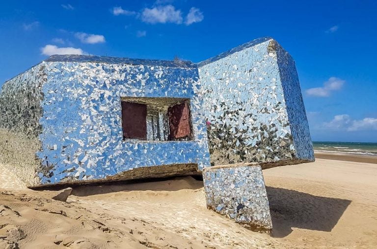 Blockhouses and Graffiti Art of Leffrinckoucke Beach