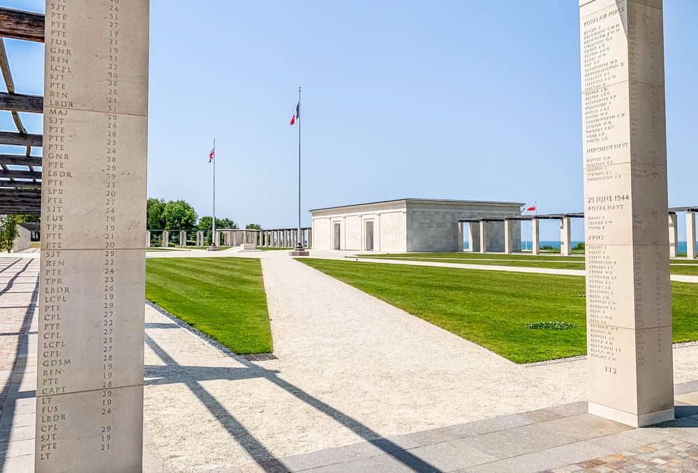 British D Day memorial