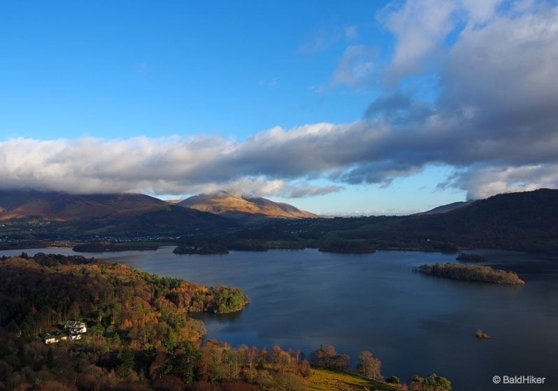 a view across derwentwater from Catbells