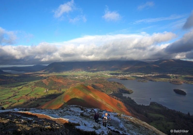 walk view of catbells or otherwise known as cat bells