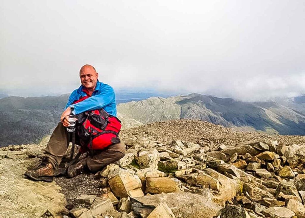 paul steele on scafell pike