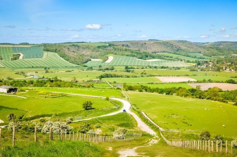 Amberley Mount and Rackham Bank Walk In The South Downs