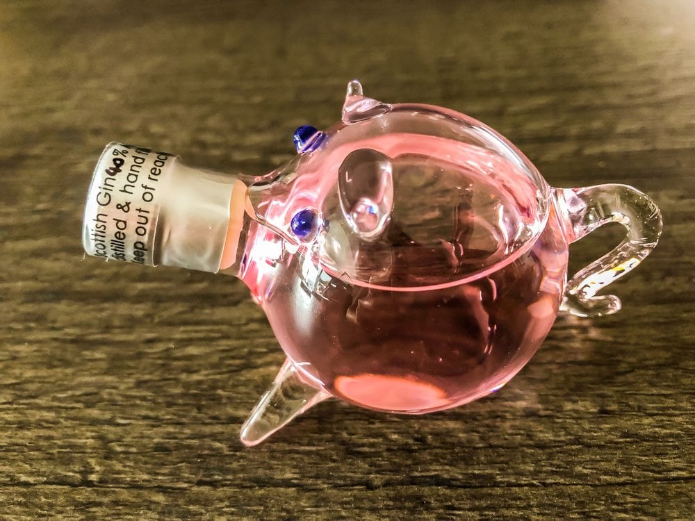 pig gin refillable bottle