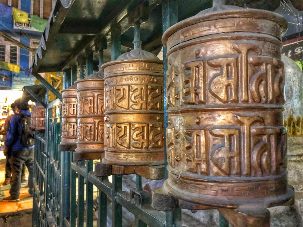 prayer wheels