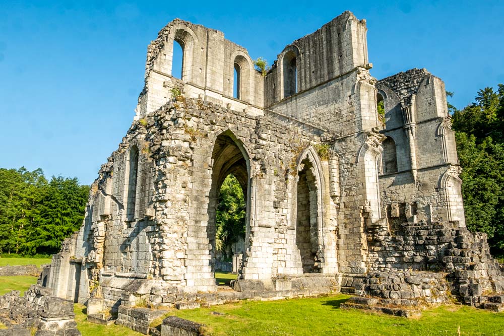 ruined church roche abbey