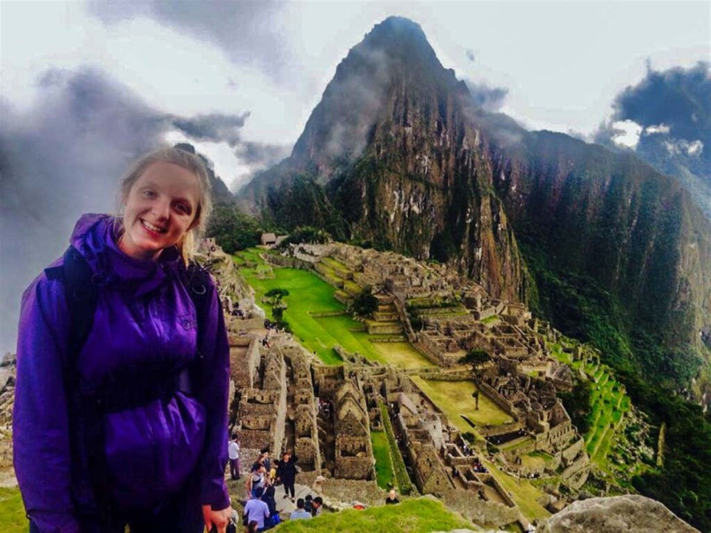 ruth at machu picchu